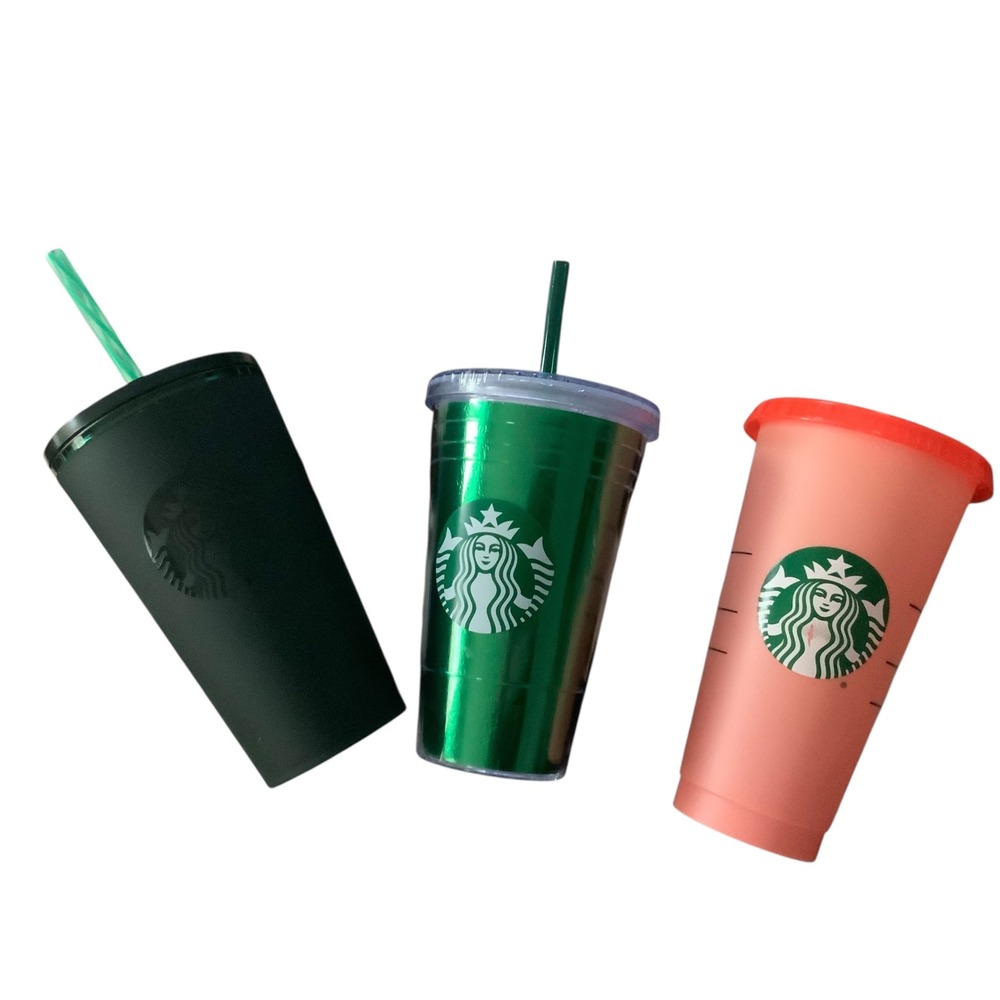 BUNDLE-  3 Starbucks Travel Tumblers‎ / Cups